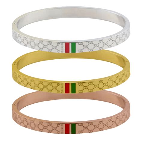 gucci bracelet womens bangle|Gucci bangle price.